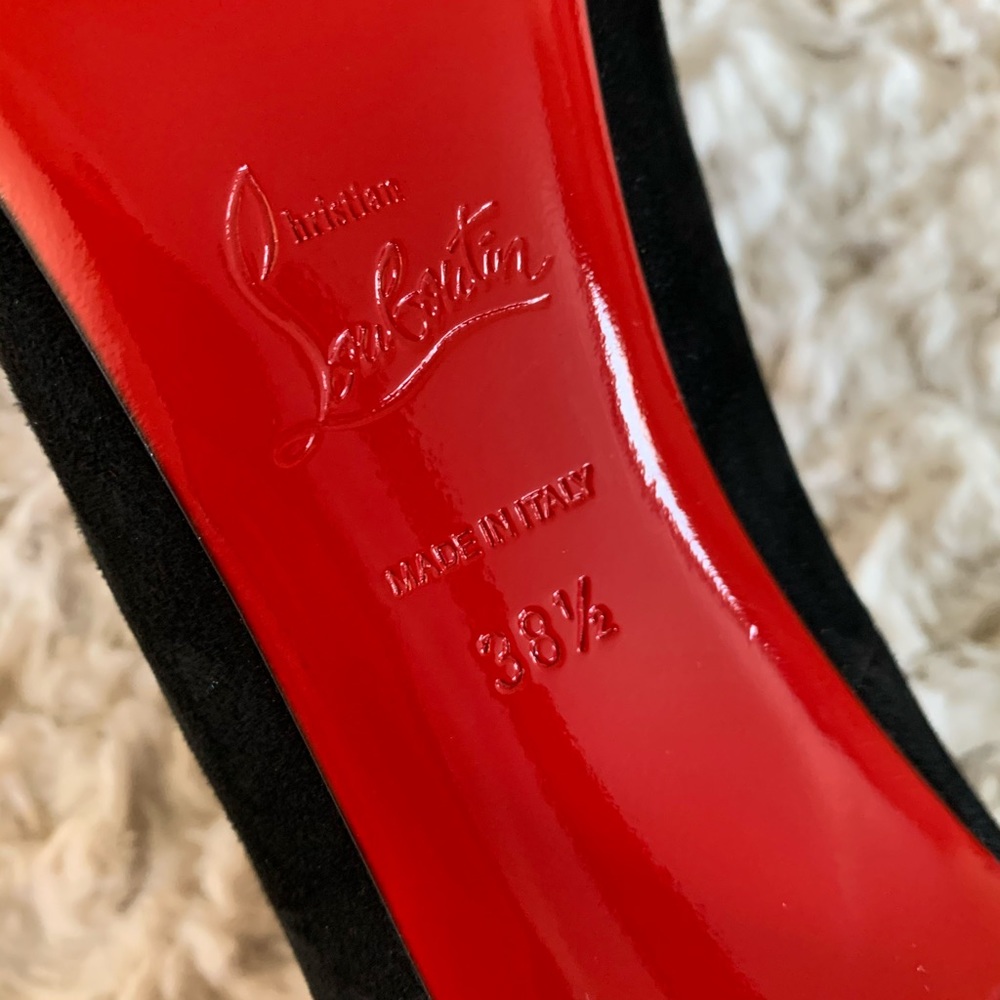 COPY - Christian Louboutin SO Kate 120 Suede - Picture 6 of 7